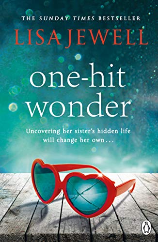 Book cover with title “One-hit Wonder” and red heart-shaped sunglasses.