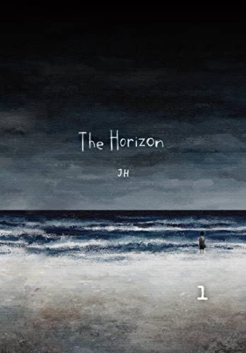 Book cover: stormy seascape with a lone figure on the beach.