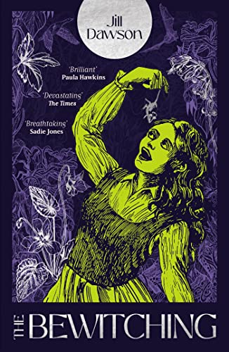 Book cover: woman with outstretched hand, butterflies, and floral patterns.