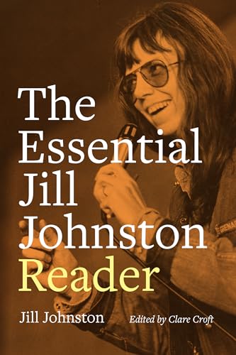 Book cover featuring a portrait of Jill Johnston with bold white text.