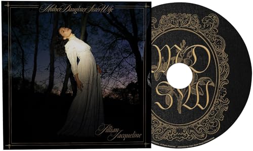CD case and disc for Jillian Jacqueline’s “Motherdaughtersisterwife” album.