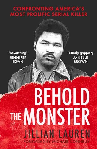 Book cover featuring a black-and-white portrait of a man over a torn red background.