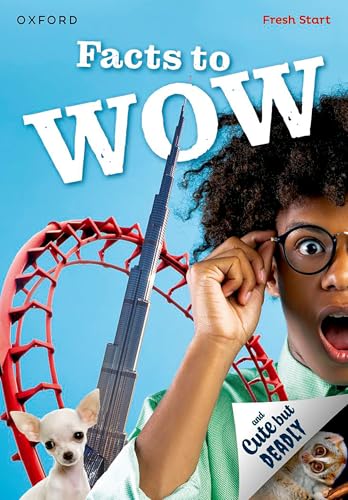 Book cover with a child, Burj Khalifa, puppy, and roller coaster.