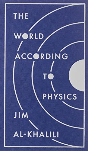 Blue book cover with white text and circular orbital lines around a white circle.