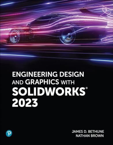 Textbook cover: “Engineering Design and Graphics with SolidWorks 2023” with car image.