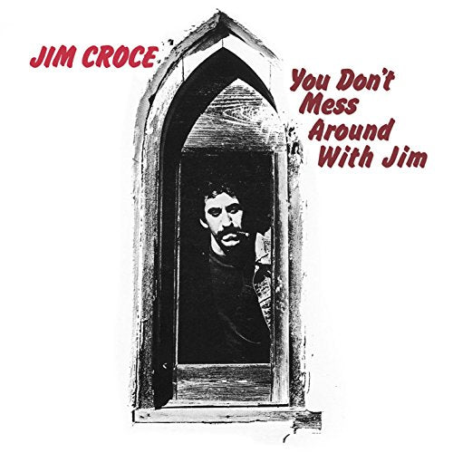 Jim Croce album cover: sepia-toned portrait in a window frame.