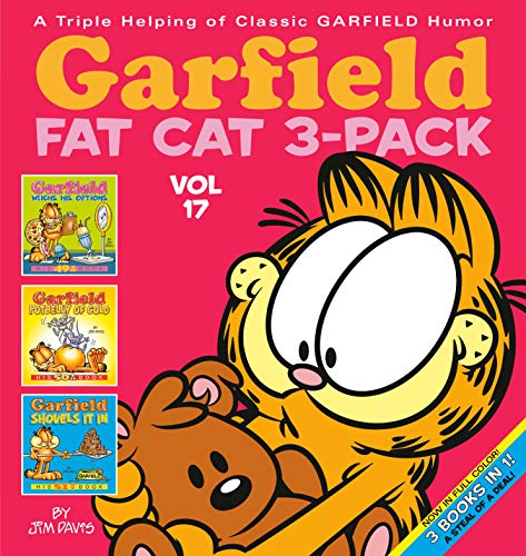 Garfield comic book 3-pack cover featuring the orange cat and Odie.