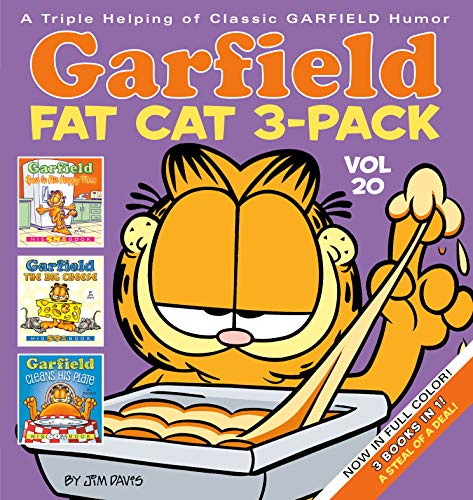 Garfield Fat Cat 3-Pack #20 book cover with orange cat and lasagna.