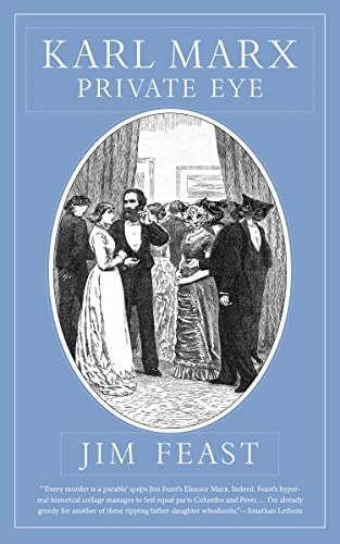 Book cover: Karl Marx with people in Victorian attire, some with animal heads.