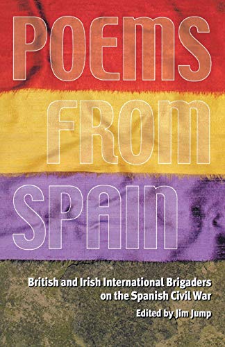 Book cover: "Poems from Spain" with colorful, layered background.