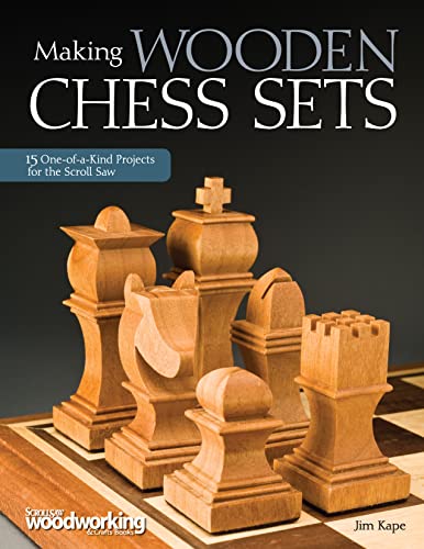 Book cover featuring carved wooden chess pieces on a chessboard.