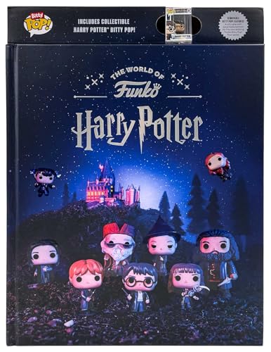 “The World of Funko: Harry Potter” book with Funko Pop! figures.