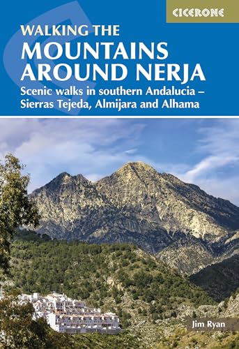 Book cover featuring a mountain landscape and white village buildings.