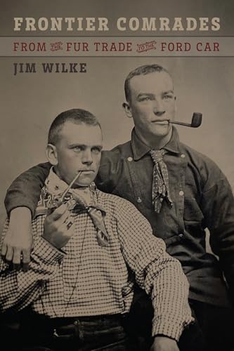 Book cover featuring a sepia-toned photograph of two young men with pipes.