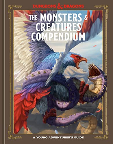 Book cover featuring a winged creature fighting a serpent-like monster against a mountain background.