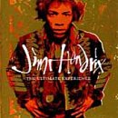 Jimi Hendrix portrait on CD cover, with gold lettering and jacket.