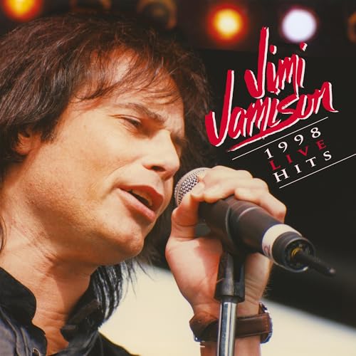 Jimi Jamison album cover featuring a portrait of the singer at a microphone.