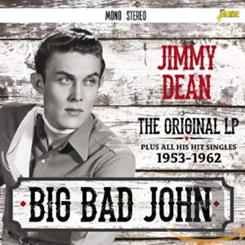 CD cover featuring a portrait of singer Jimmy Dean, with album title.
