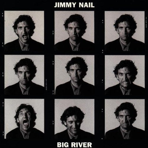 Black and white album cover featuring nine portraits of Jimmy Nail.