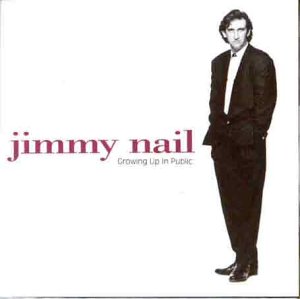 Jimmy Nail album cover, black and white portrait of a man in a suit.