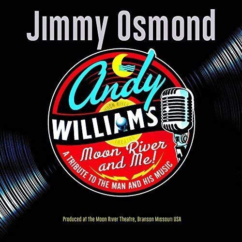 Jimmy Osmond album cover featuring Andy Williams tribute with microphone and records.