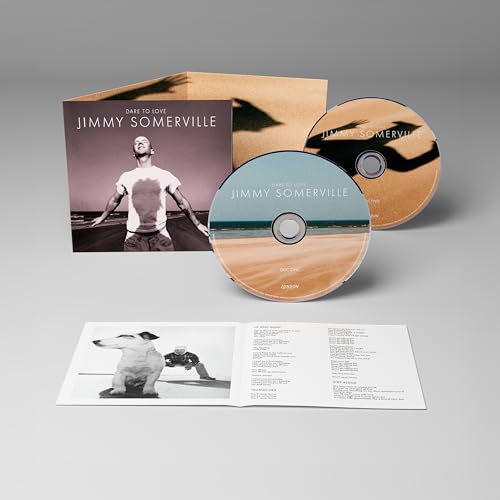 Jimmy Somerville Dare To Love CD set with cover art, two discs, and booklet.