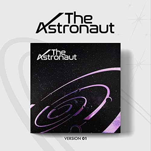 CD cover for Jin’s “The Astronaut” with a swirling galaxy design.