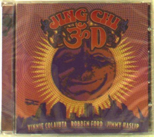 CD case for "Chijing - 3D" featuring a sunburst and face illustration.