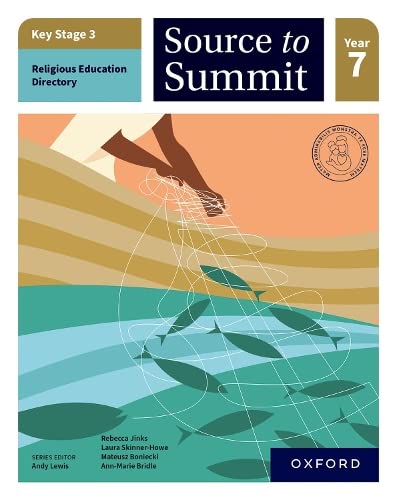 Source to Summit Year 7 student book cover showing a person casting a fishing net.