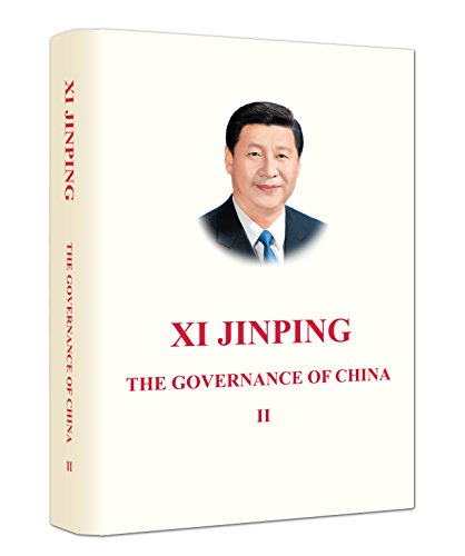 Book cover titled Xi Jinping: The Governance of China II with a portrait photograph.