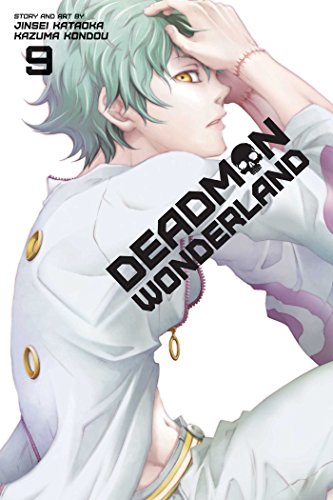 Manga volume 9 cover featuring a young man with green hair.