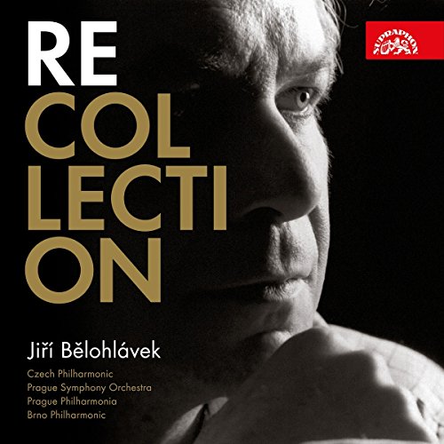"CD cover with black-and-white portrait and gold and white text on black background."
