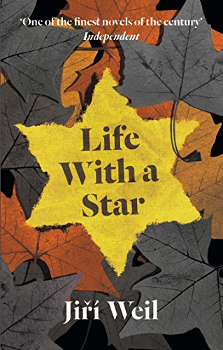 Book cover: "Life With a Star" featuring a yellow star and autumn leaves.