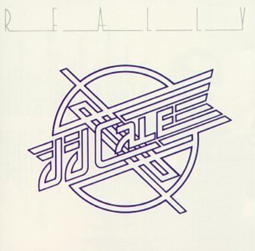 "Album cover for 'Really' by J.J. Cale, featuring stylized text and geometric design."