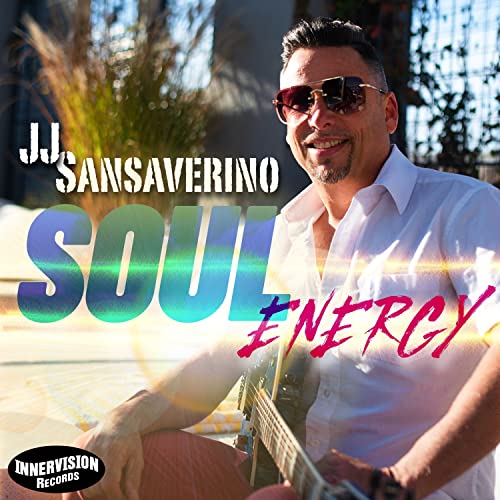 CD cover featuring a smiling man in sunglasses and the text "Soul Energy".