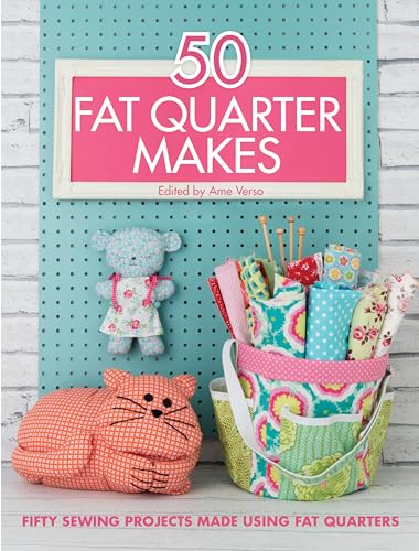 Book cover featuring a fabric cat, teddy bear, and a colorful sewing basket.