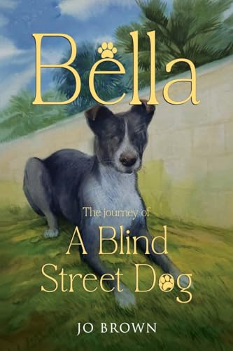 Book cover featuring a dark-furred dog with closed eyes in grass.