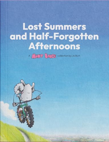 Book cover featuring a cartoon sheep riding a mountain bike against a blue sky.