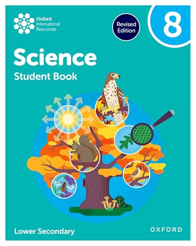 Science textbook cover with illustrations of nature and a squirrel.