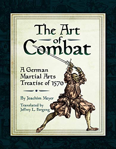 Book cover depicting a 16th-century swordsman in a fighting stance.