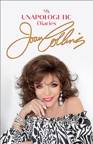 Book cover featuring actress Joan Collins with bold red title text.