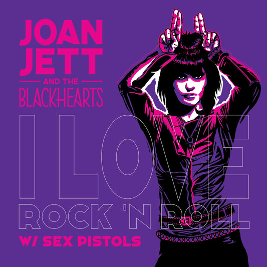 Album cover for Joan Jett & The Blackhearts’ “I Love Rock ‘n’ Roll.”