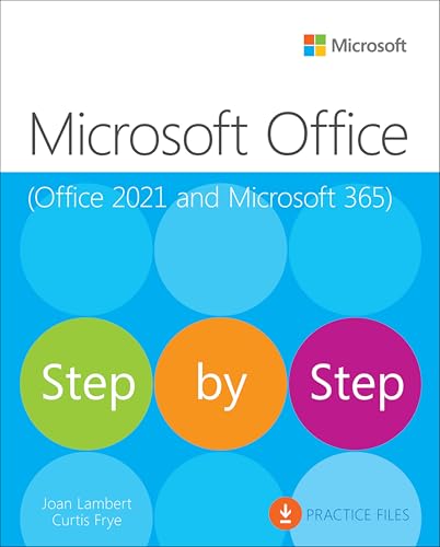 Book cover for “Microsoft Office 365 Step by Step” with colorful circles.