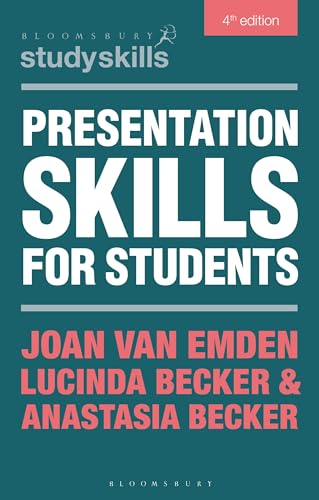 Book cover for Presentation Skills for Students, 4th edition, by Van Emden and Becker.