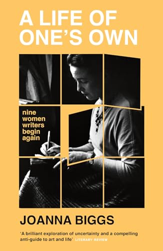 Book cover: "A Life of One's Own" featuring a woman writing, divided into panels.