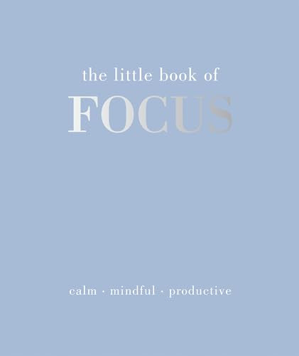 Pale blue book cover with the word "FOCUS" in silver lettering.