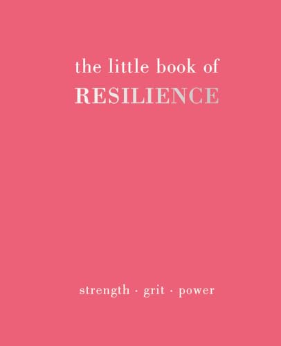 A pink book cover with the title The Little Book of Resilience in white text.