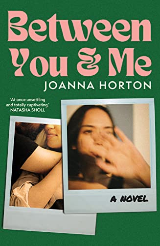 Book cover with title, author, and two blurred polaroid-style photos.