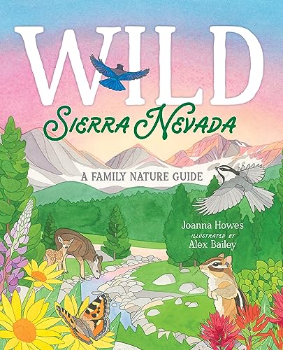 Book cover with painted illustration of Sierra Nevada wildlife and landscape.