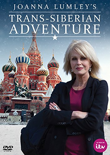 DVD cover featuring Joanna Lumley in front of St Basil's Cathedral in snowy Moscow.